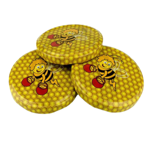 Poklopac za teglu, aluminijumski, fi 66mm. Poklopac izvanredno zatvara i omogućuje dugi rok trajanja proizvoda spakovanog u tegli. Otvaranje i ponovno zatvaranje je lako, tegle sa ovakvim poklopcem se mogu koristiti višekratno odnosno ponovo puniti. Poklopac se može koristiti na svim teglama sa standardnim navojem za twist off zatvarače čiji je prečnik navojnog grla 66mm odnosno za tegle zapremine 320ml i sl.